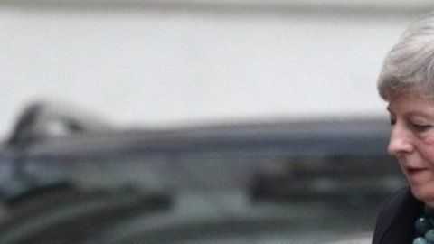 Theresa May, primera ministra británica.