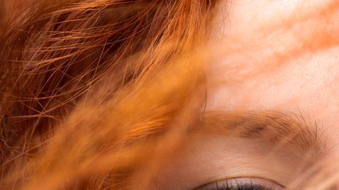 El cabello naranja se asociaba a un gen.