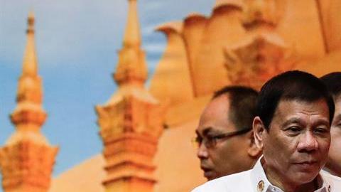 Rodrigo Duterte, presidente de Filipinas  desde 2016