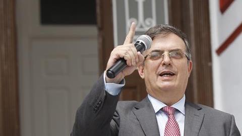 Marcelo Ebrard, canciller mexicano.