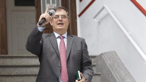 Marcelo Ebrard, canciller mexicano.