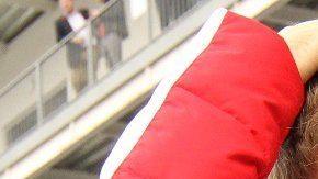 Sebastian Vettel estaba hecho una furia al final del GP de México.