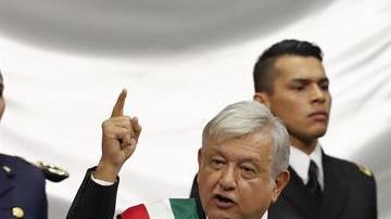 Andrés Manuel López Obrador protestó como presidente de México.