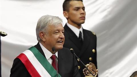 Andrés Manuel López Obrador, presidente de México.