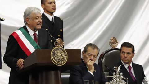 Andrés Manuel López Obrador, presidente de México.