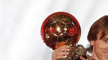 Luka Modric conquistó el Balón de Oro por primera vez en su carrera