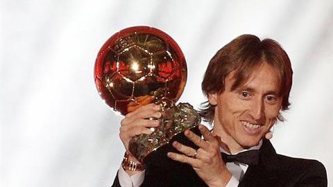 Luka Modric conquistó el Balón de Oro por primera vez en su carrera