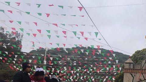 Así amaneció la zona del estallido de anoche