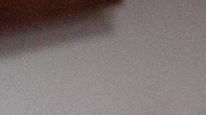 La niña Dayami (d), de 8 años, junto a su hermana Ximena (i), 4.