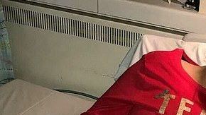 Las últimas Navidades en familia de Jeena Probert y su hijo.