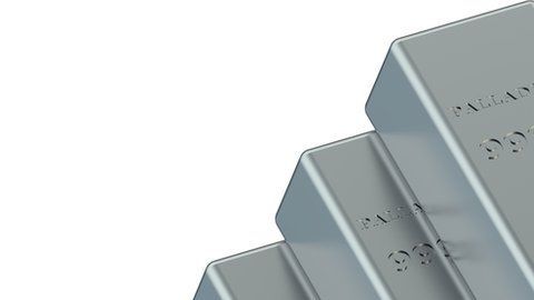 El precio del paladio aumentó cerca de un 50% en 4 meses.