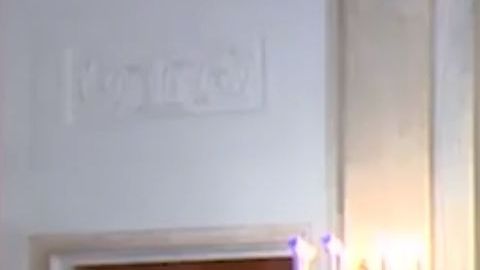 La pareja presidencial apareció elegantemente vestida.