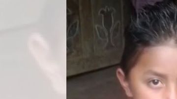 Univisión reveló una imagen del menor.