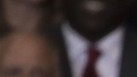 Lara Trump ha participado en mítines políticos con su suegro, el presidente Donald Trump.