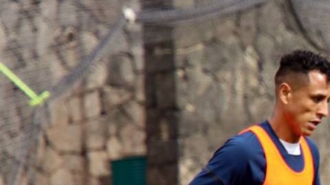 Yoshimar Yotúnya entrena con la Máquina celeste de Cruz Azul