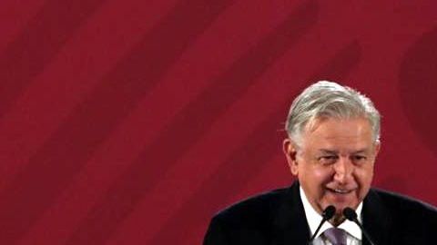 Andrés Manuel López Obrador, presidente de México.
