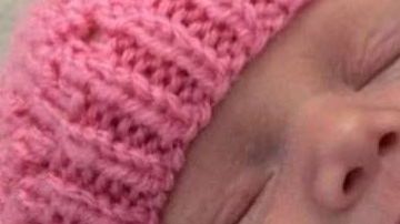 La pequeña tenía 14 días de nacida.