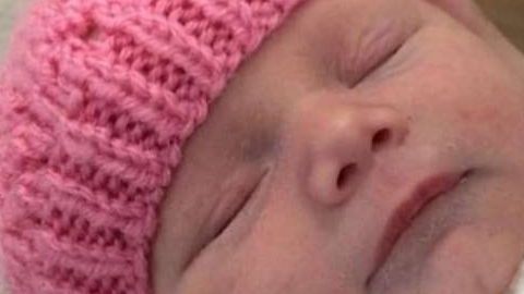 La pequeña tenía 14 días de nacida.