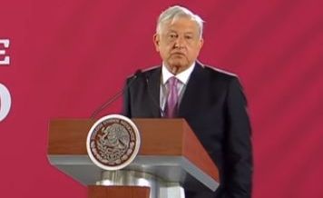 El presidente de México, Andrés Manuel López Obrador, en su rueda de prensa matinal del 26 de diciembre.