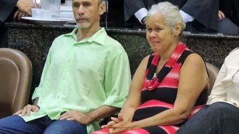 Jorge Beltrao Negromonte da Silveira, su esposa Isabel Pires, y su amante Bruna Cristina Oliveira