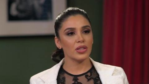 Telemundo logró una entrevista exclusiva con la esposa de "El Chapo"
