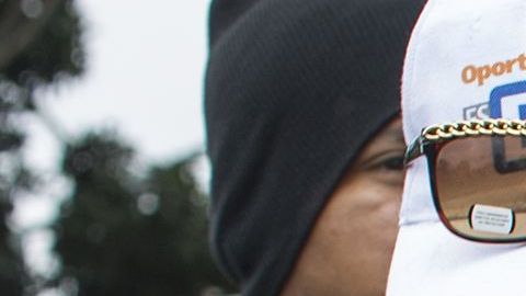 Inmigrantes centroamericanos esperan en México para pedir asilo ante las autoridades de EEUU