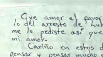 En algunos casos, otras personas escribían las cartas de “El Chapo”.
