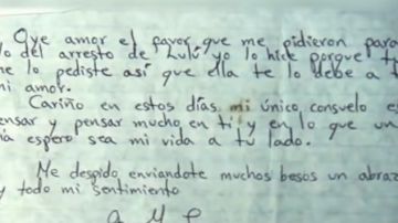 En algunos casos, otras personas escribían las cartas de “El Chapo”.