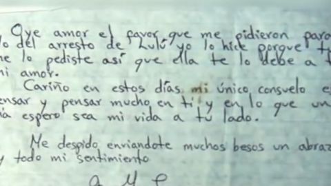 En algunos casos, otras personas escribían las cartas de “El Chapo”.