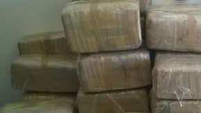 La mercancía fue asegurada por la PGR.