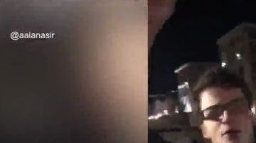 Julian von Abele captado durante el incidente