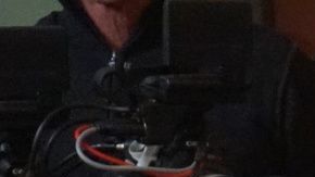 Emma Coronel durante la entrevista.