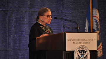 La magistrada Ruth Bader Ginsburg nació en Nueva York en 1933