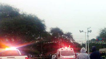 De las 55 personas heridas, varias están en graves condiciones.