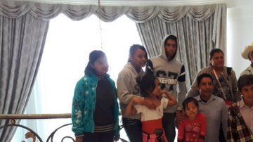 Una familia fue la primera en entrar a lo que ahora es el museo de Los Pinos.