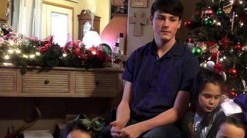 Los siete hermanitos en su nueva casa en Arkansas