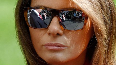 Melania Trump publicó la imagen en 2012.