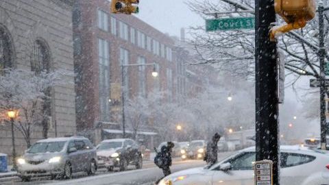 La nueva tormenta traerá más nevadas.