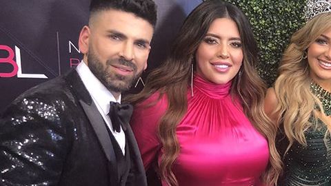 Los jueces de Nuestra Belleza Latina con Migbelis