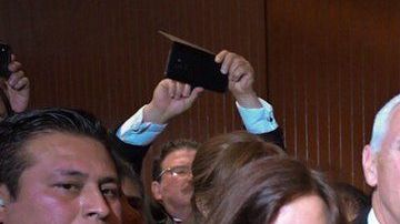 La Primera Hija publicó imágenes en su cuenta de Twitter.