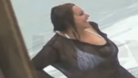 El video fue tomado en Acapulco en 2010.