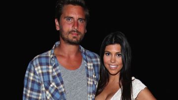 Kourtney Kardashian y Scott Disick.