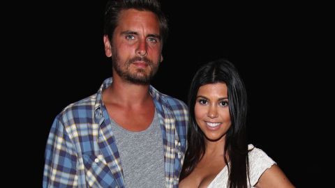 Kourtney Kardashian y Scott Disick.