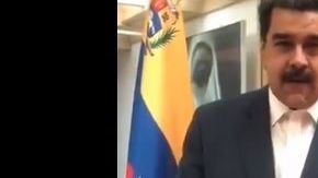 Nicolás Maduro, presidente de Venezuela.}