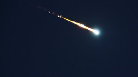 Habitantes hablan de un meteoro.