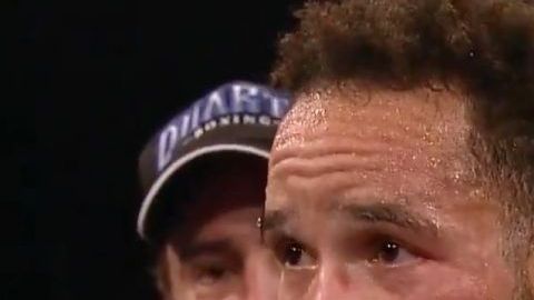 El boxeador transgénero estadounidense Pat Manuel.