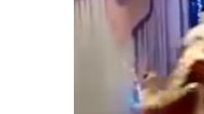 Santa Claus colapsó en pleno espectáculo.