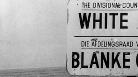 La segregación racial fue una de las políticas principales del Apartheid.