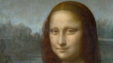 La "Mona Lisa", que se encuentra en el Museo del Louvre.