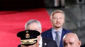 El líder de Osetia del Sur acudió a la toma de posesión de Maduro.